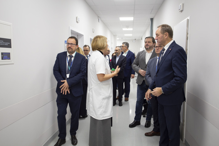 Na zdjęciu uczestnicy otwarcia Centrum Geriatrii w Gdańsku